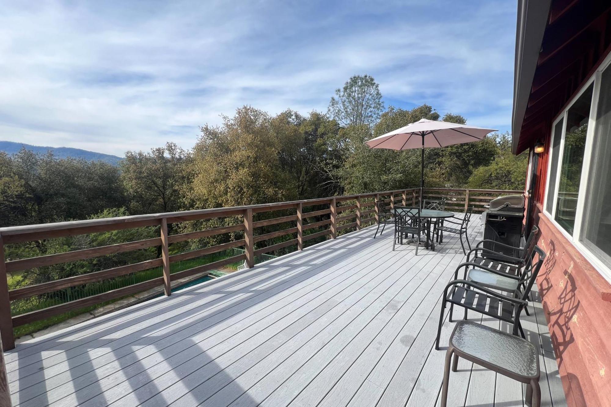 オークハースト Hodges Hill Yosemite Houseヴィラ エクステリア 写真